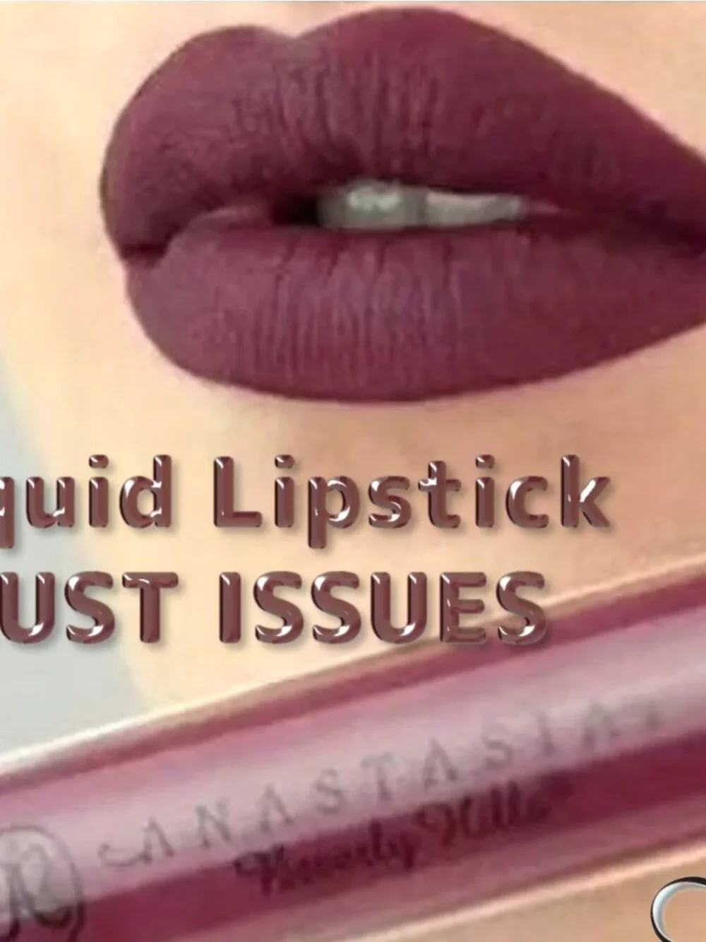 Anastasia Beverly Hills Liquid Lipstick ~ TRUST ISSUES (Plum Nude) NIB 3.2g